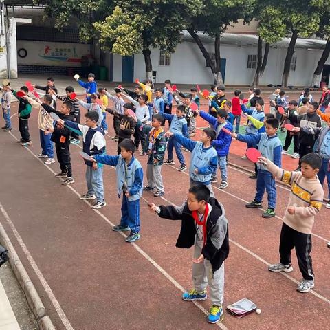 宁远县印山小学乒乓球社团