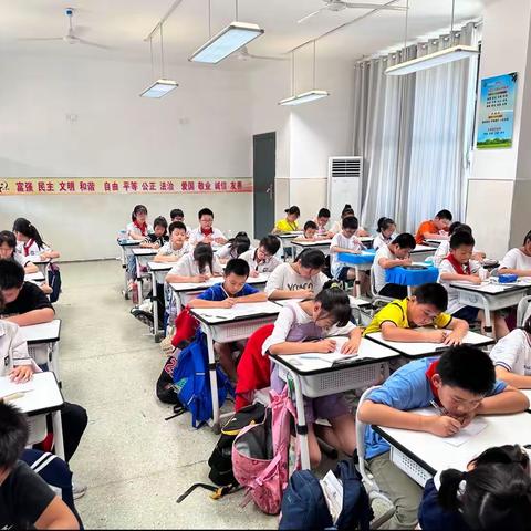 妙笔生画筑童心 绽放智慧展风采--2023年黄石市白马山小学五年级美术期末随堂检测