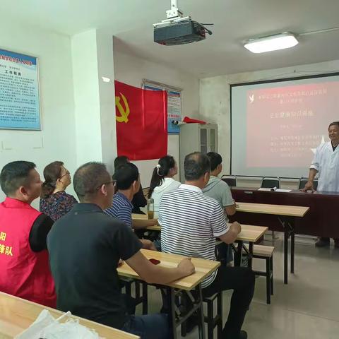 东关街道外号社区开展“糖尿病健康知识”讲座