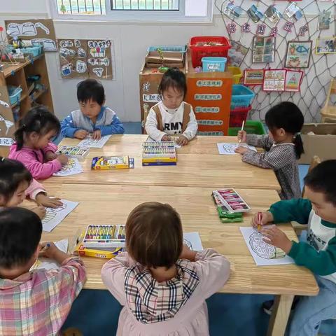 魏圩小学附属幼儿迎中秋、庆国庆活动