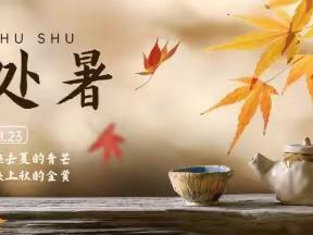 【处暑至 秋意浓】———库普乡石油希望小学二十四节气之处暑