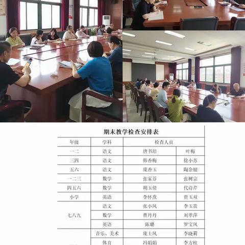 立足常规，展望未来——记北城力高学校2022-2023学年第二学期期末教学检查