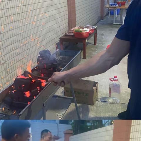 浓情“粽”意火焰蓝—坪西社区小型消防站积极开展端午节活动