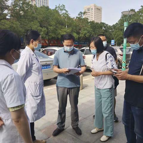 筑牢安全防线，加强安全生产——银川市卫健委来院督导检查安全生产工作