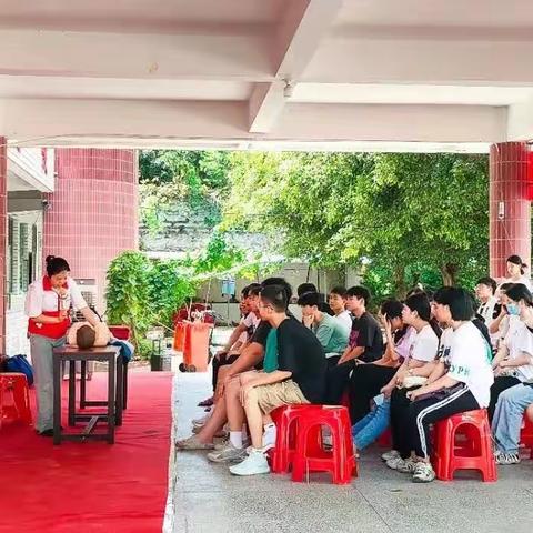 暑假义教|惠安县红十字会急救知识讲座走进义教