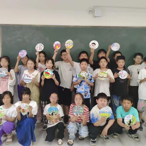 温县第五实验小学多彩贴画社团成果展示