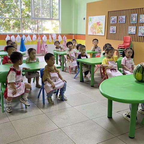 爱爱一班食育课——西瓜汁