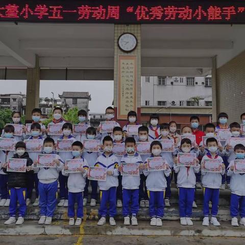 大同小学六（2）中队活动——我劳动，我光荣