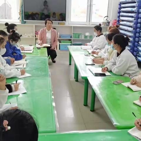 银川市金凤区园林社区幼儿园业务学习