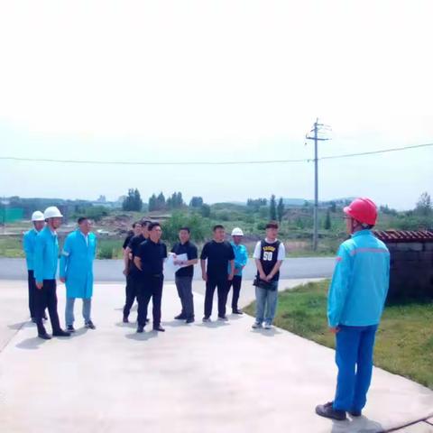 【章丘华气】迎接章丘区住建局领导安全检查指导工作