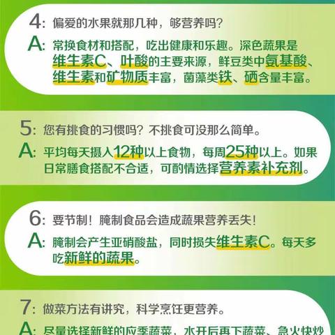 吃出健康！超实用的30个营养科学小知识→