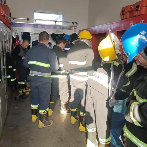 黎城太行钢铁公司轧钢厂消防应急演练