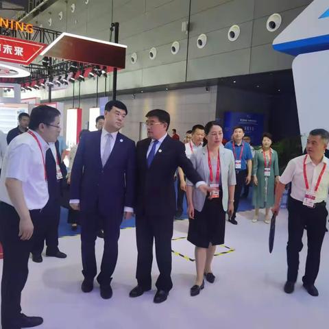 推动中非经贸合作高质量发展，市商务局带领企业参加第三届中国-非洲经贸博览会
