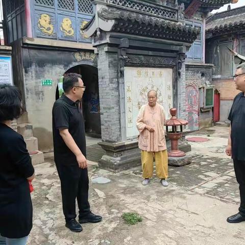 区文旅局做好雨后文保单位隐患排查，确保汛期雨季文旅市场安全稳定