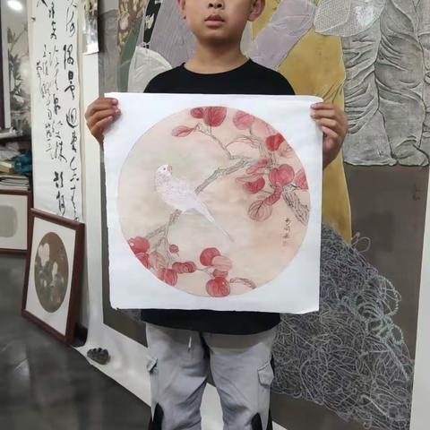 凯宾书画院学生作品展示