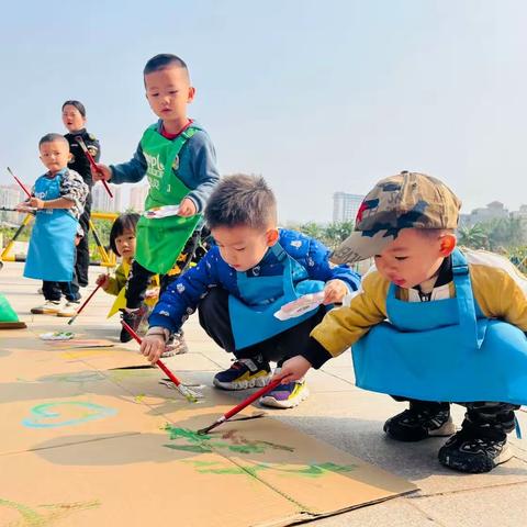 红苹果爱佳贝幼儿园小小一班本学期精彩纷呈