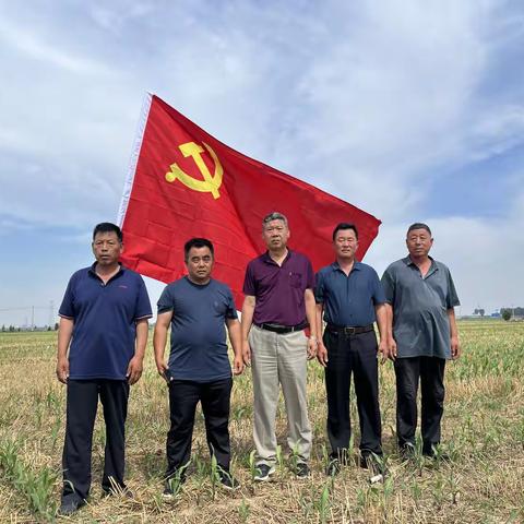 博远公司开展“玉米田间党旗飘，齐心共耕希望田”主题党日活动