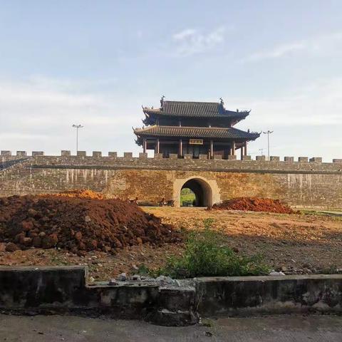 好消息！好消息！广西贵港市大南门周边围墙全部拆除啦！！！