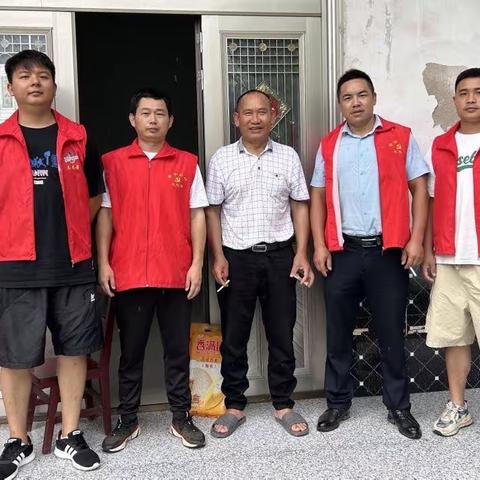 烈马篮球志愿服务队“七一”公益行慰问老党