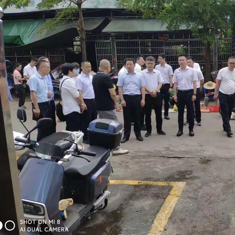 县发改委加大力量对昌盛农贸市场排查出的问题进行立行立改