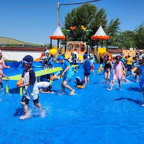 「再见了，幼儿园」记忆留“夏”    戏水童年——高新区麻家寺幼儿园2023年大班毕业典礼