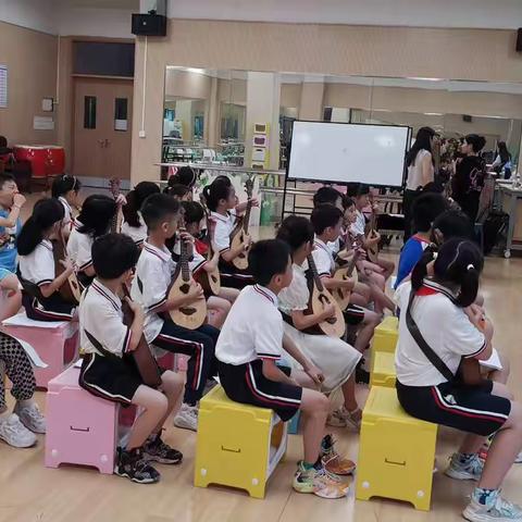 东华里小学礼乐弦歌队课后小叮咛7月5日