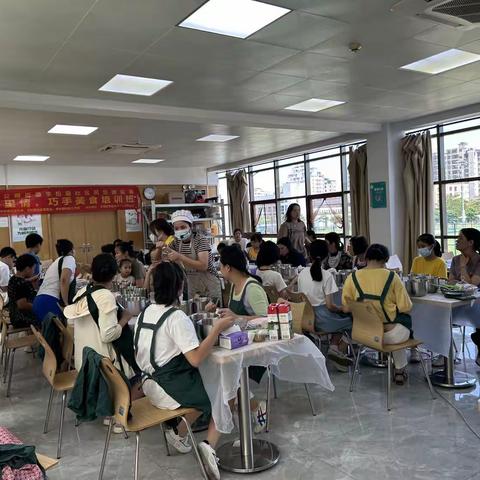 公明街道李松萌社区2023年民生微实事“幸福邻里情，巧手美食培训”——肉松小贝活动