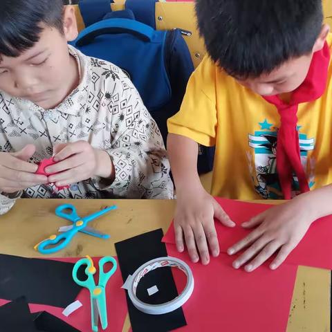 浦北县福旺镇大垌小学课后服务特色课程－－手工制作