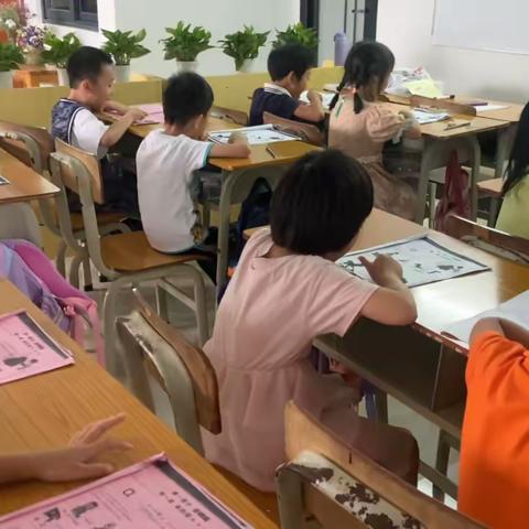 乐学·开心托管中心8月25日课堂记录分享