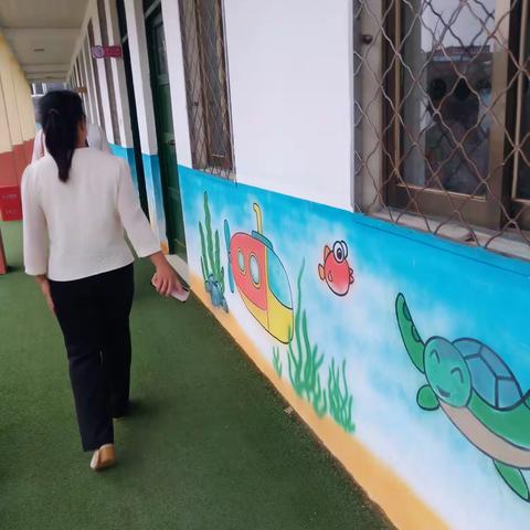 终兴镇中心附属幼儿园在王小庄小学幼儿园的观摩活动