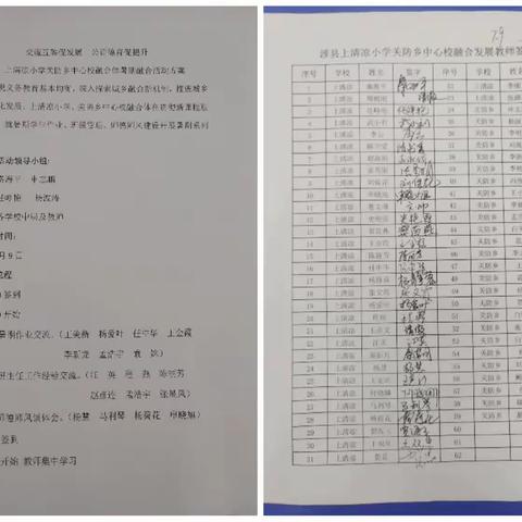 交流互鉴促发展  共话德育促提升—上清凉小学、关防乡中心校融合活动纪实