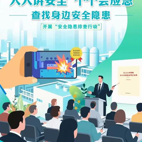 格尔木市职业技术学校 人人讲安全、个个会应急 安全生产月知识宣传