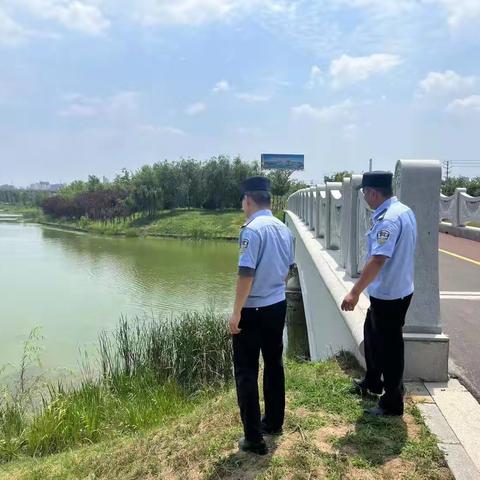 河湖无情，生命无价--金明池街道办事处“防溺水”宣传巡逻