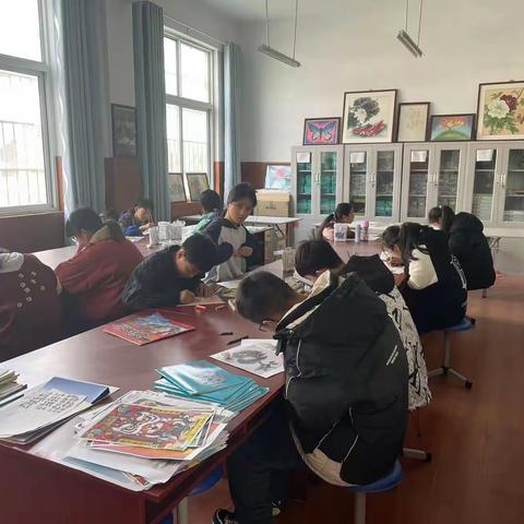 幸福校园 快乐成长——鲁山八中乡村少年宫开课啦！（3月10日-3月14日）