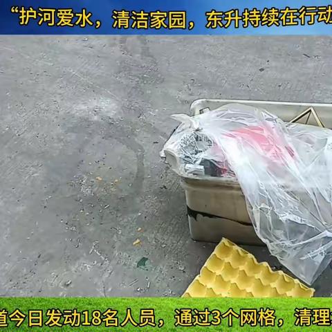 东升街道持续开展爱国卫生运动暨“护河爱水 清洁家园”专项行动