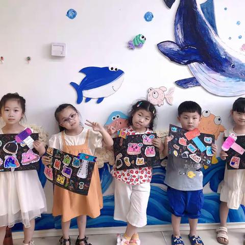周三上午涂鸦班《打地鼠》