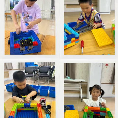 朝花幼儿园蕴实园（乡中心园）6、7月延时服务课程活动—中大班机器人