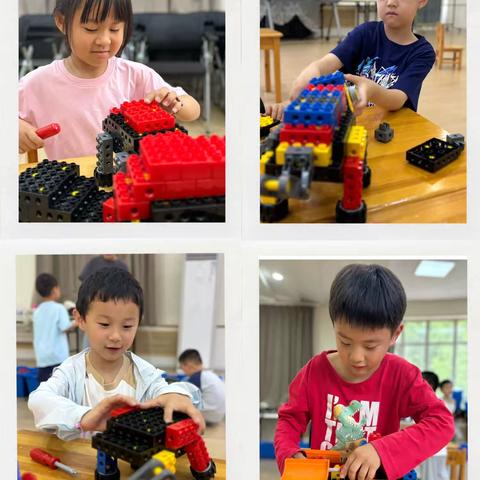 朝花幼儿园蕴实园（乡中心园）5月延时服务课程活动—中大班机器人