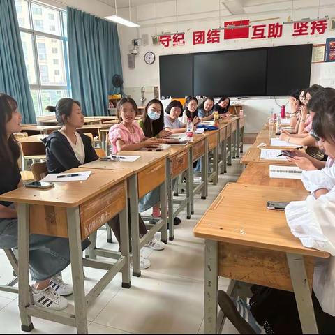 勤学勤思，扬帆起航——昆十中白塔中学初二语文备课组集体教学教研