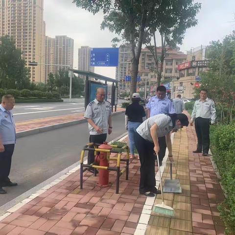 港沟街道开展环卫联合检查行动自查自纠找不足 部门联合促提升