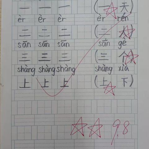 教师节前第一次作业带来的无限惊喜