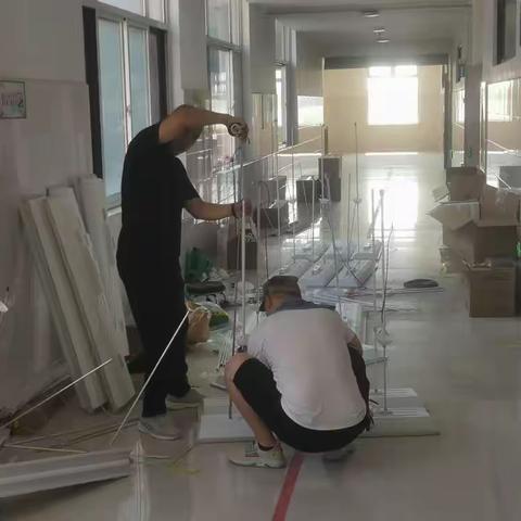 垦利区第四实验小学护眼灯改造工程