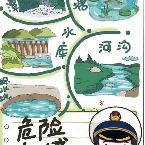 安全童行，谨防溺水——一代天骄幼稚园防溺水宣传