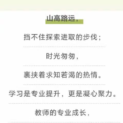 沐夏日清风，享“研”涂芬芳一一上梁小学暑期数学大单元培训教研活动