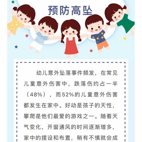 温馨提示：安全第一预防高坠——青未了祥平园、洛平园幼儿园防高空坠落安全温馨提示！