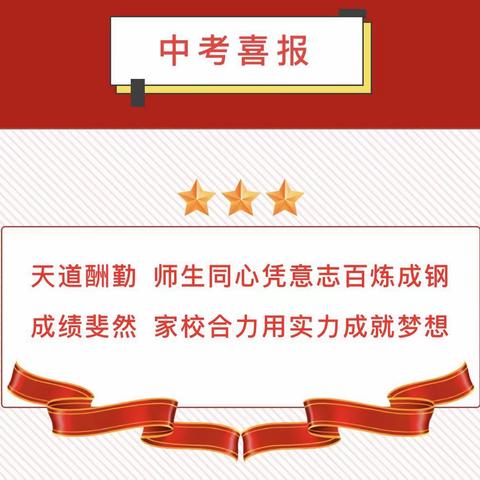 众志成城结硕果，锐意进取谱华章——曲沟镇二中2023年中考喜报