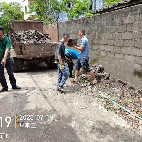 东占社区全力推进人居环境整治工作