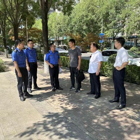 迎接国卫复审领导小组生态环境组检查我区国卫复审工作