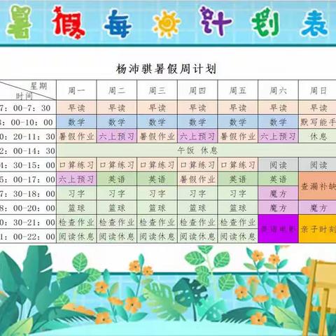 不负今夏     成长可期