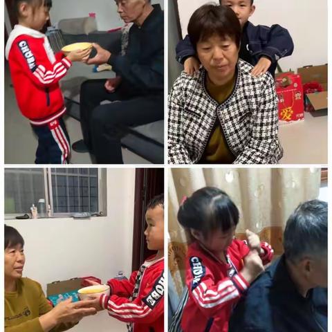 【长兴教育】  ——春天里幼儿园大六班👴🏻👵🏻九九重阳敬老情 人间百善孝为先❤️❤️